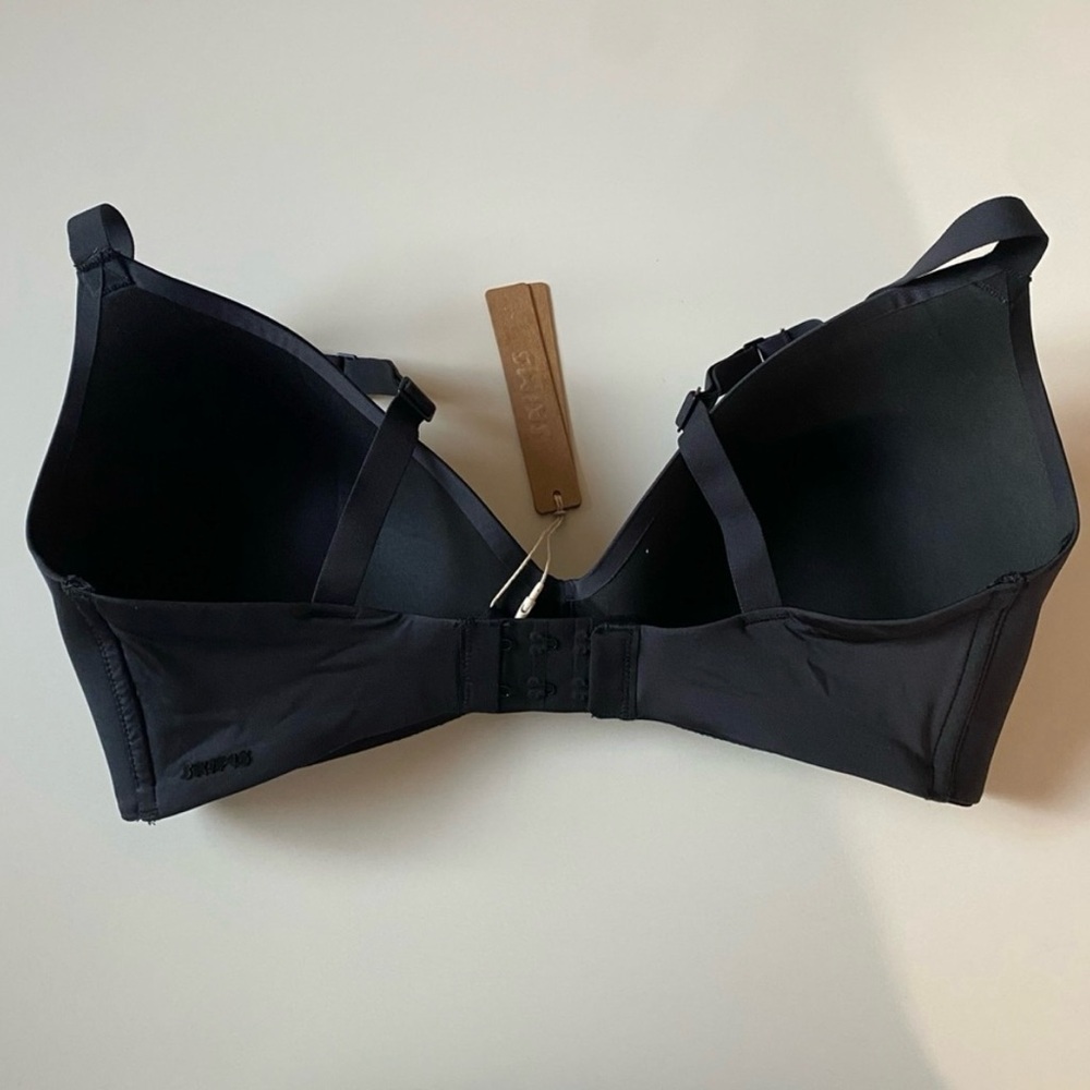 Skims Wireless Form T-Shirt Bra Lightly Lined Onyx 38DDD NWT - Picture 3 of 4